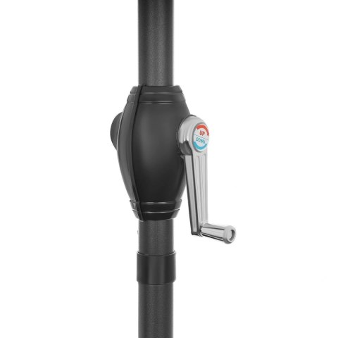 SKŁADANY PARASOL OGRODOWY BALKONOWY REGULOWANY 210 CM BEŻOWY