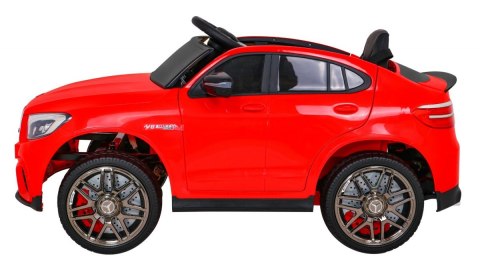 Mercedes Benz GLC63S dla dzieci Czerwony SUV + Pilot