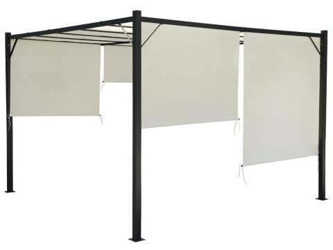 PERGOLA ogrodowa Para Sole ZONA Altana tarasowa 3x3x2m ROLETY SP0836