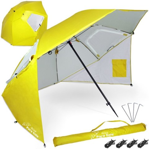 Parasol Plażowy Ibiza Para Sole UPF 50+ Idealny na Plażę do Ogrodu SP0784