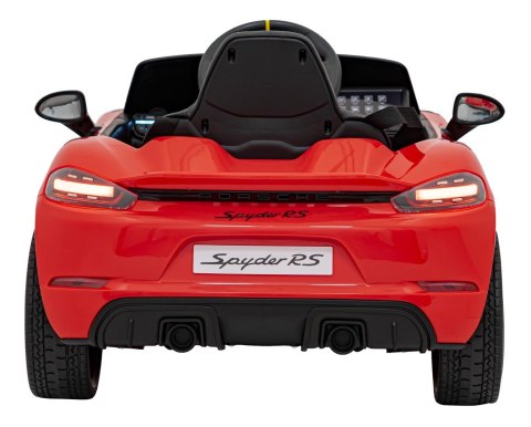 Pojazd Porsche Spyder RS 718 Czerwony