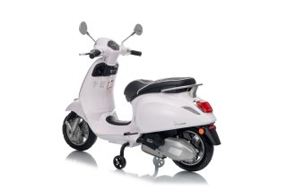 Pojazd Skuter Vespa ROMA Biały motorek dla dziecka