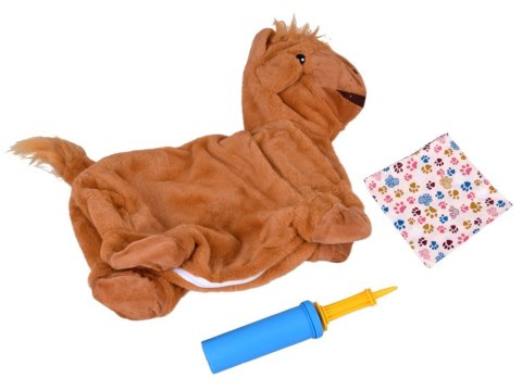 Pompowany mięciutki Skoczek BYK do skakania w apaszce + pompka ZA5902