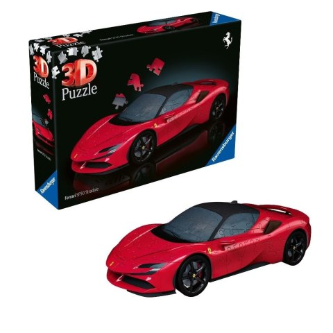 Puzzle 3D Pojazdy: Ferrari SF90 Stradale