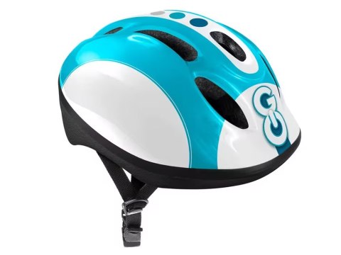 Regulowany zestaw ochronny dla dzieci Kask + ochraniacze NIEBIESKI SP0857