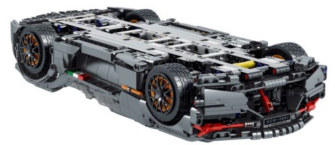 Zestaw Klocków Autko Sportowe Szare 1512el.