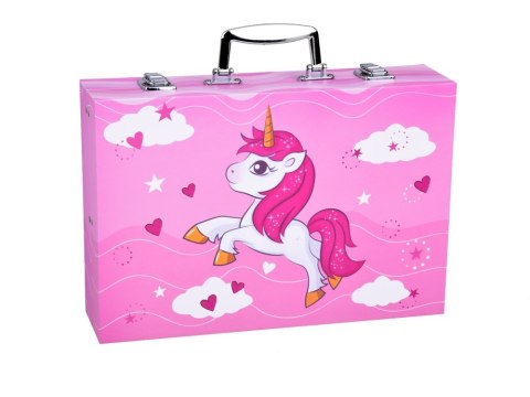 Zestaw artysty Pisaki Farby w kuferku 147el AP0002