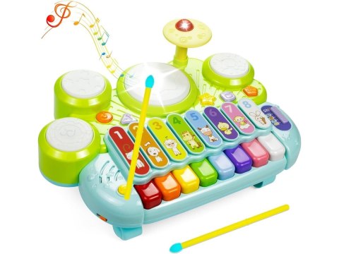 Ksylofon Cymbałki Perkusja Pianinko Dla Dzieci Zabawka Edukacyjna Muzyczna