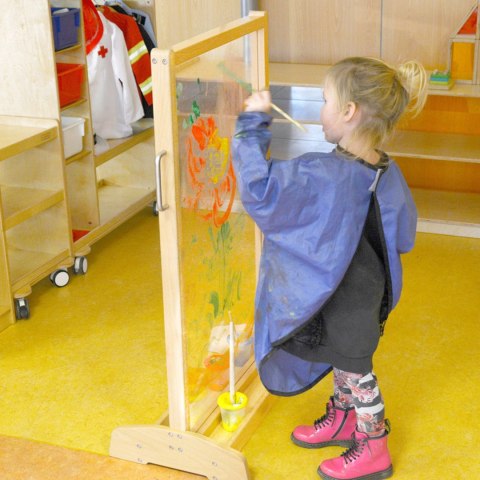 MASTERKIDZ Okno Do Malowania Sztaluga Dwustronna