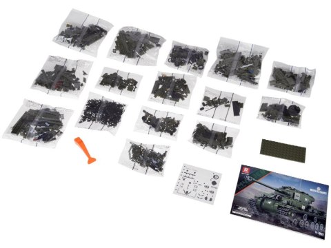 Reobrix Licencjonowane Klocki Czołg Sherman M4A3E8 836 ele ZA5806