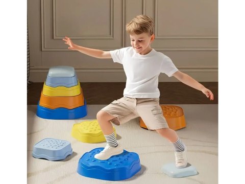 Ścieżka Sensoryczna Dla Dzieci KAMIENIE BALANSUJĄCE 5 Szt Równowaga Trening Równowagi