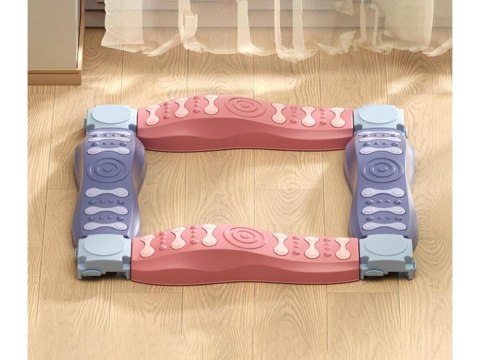 Ścieżka Sensoryczna Dla Dzieci KAMIENIE BALANSUJĄCE Do Ćwiczenia Równowagi 4 Szt Trening Nowa Wersja 6 Podkładek W Stopniach