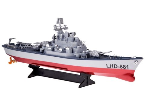 Zdalnie sterowany Ogromny statek PANCERNIK LHD-881 Skala 1:390 RC0736