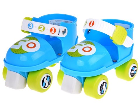 Zestaw wrotki + ochraniacze na łokcie i kolana dla dzieci R. 23-27cm SP0858