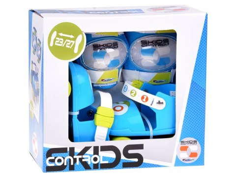 Zestaw wrotki + ochraniacze na łokcie i kolana dla dzieci R. 23-27cm SP0858