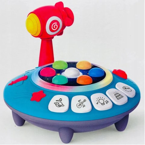 Gra zręcznościowa zbijak Enjoy dźwięki światełka młoteczek dla dzieci 2161