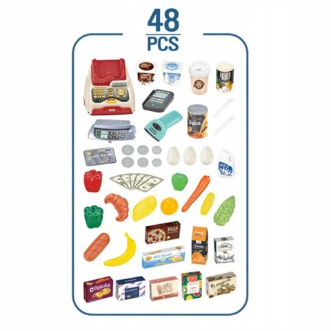 Supermarket wózek na zakupy waga czytnik 668-78