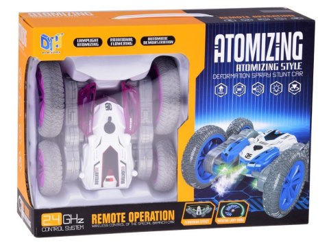 Zdalnie sterowane SUPER SZYBKIE auto STUNT - para wodna i światło RC0729