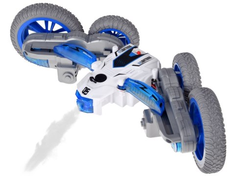 Zdalnie sterowane SUPER SZYBKIE auto STUNT - para wodna i światło RC0729