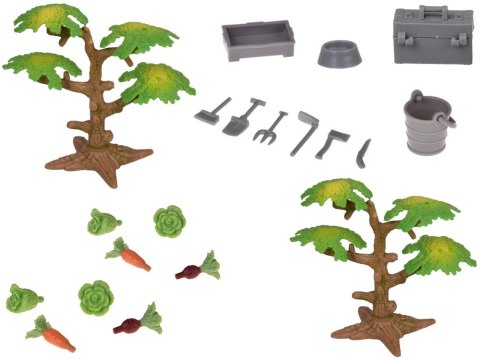 SERIA ZWIERZĘTA FARMA Zestaw WIATRAK młyn 101ele figurki ZA5688