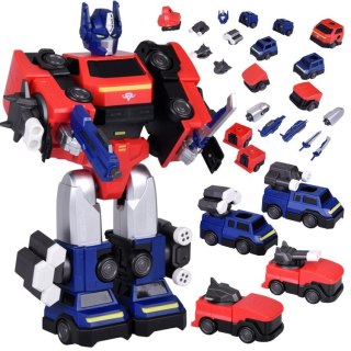 Zabawka Robot Magnetyczny Transformer 2w1- duża figurka - akcesoria ZA6009
