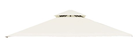 DACH DO PAWILONU OGRODOWEGO 3X3 M WODOODPORNE POSZYCIE OTWÓR WENTYLACYJNY BEŻOWY MULTIGARDEN