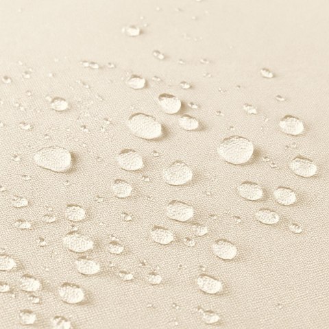 MARKIZA PRZECIWSŁONECZNA BALKONOWA 300X120 CM REGULACJA WYSOKOŚCI WODOODPORNA KORBKA RĘCZNA BEŻOWA MULTIGARDEN