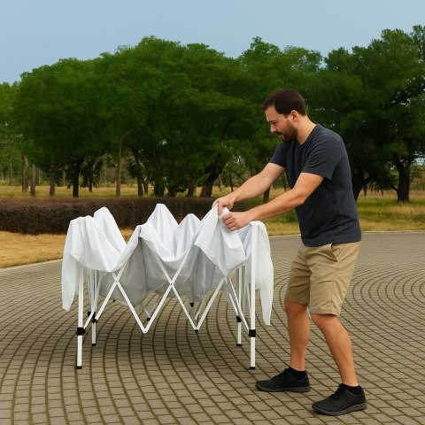 NAMIOT PAWILON OGRODOWY 3X3 M ROZKŁADANY AUTOMATYCZNIE + 4 ŚCIANKI BOCZNE MULTIGARDEN