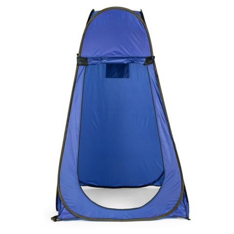NAMIOT TURYSTYCZNY SAMOROZKŁADAJĄCY PRZEBIERALNIA KABINA PRYSZNICOWA WC NIEBIESKI MULTIGARDEN