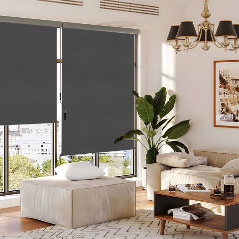 ROLETA MARKIZA PIONOWA ZWIJANA NA KORBKĘ BALKON TARAS ALTANA ANTRACYT MULTIGARDEN