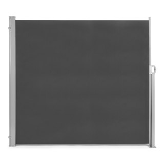 SKŁADANA MARKIZA 350X200 CM BOCZNA ROLETA PARAWAN DO OGRODU NA TARAS ANTRACYT MULTIGARDEN