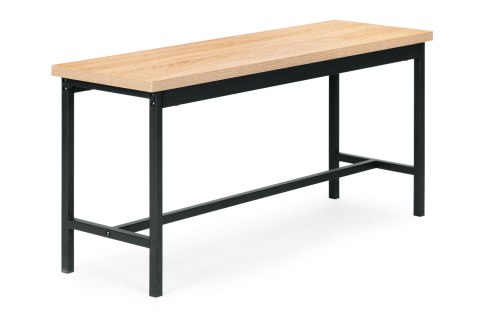 ZESTAW LOFTOWYCH MEBLI DO JADALNI KUCHNI STOLIK 2 ŁAWKI MODERNHOME