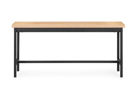 ZESTAW LOFTOWYCH MEBLI DO JADALNI KUCHNI STOLIK 2 ŁAWKI MODERNHOME