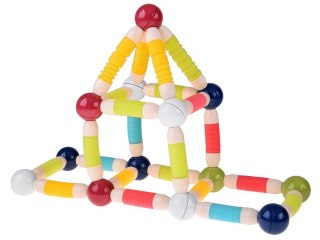 Klocki Elastyczne Magnetyczne Rurki do budowania Tube Block 36 elem ZA5813