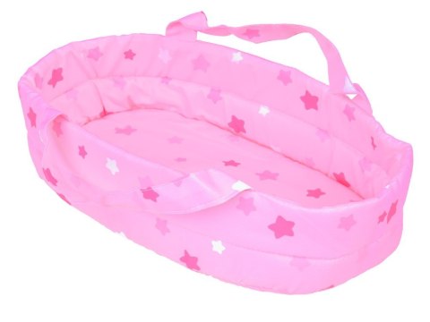 Lalka bobas w nosidełku laleczka pije i siusia + butelka ZA5155