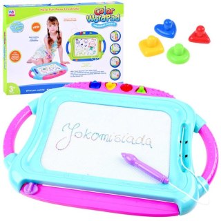 Tablica kolorowy znikopis + pieczątki TA0089