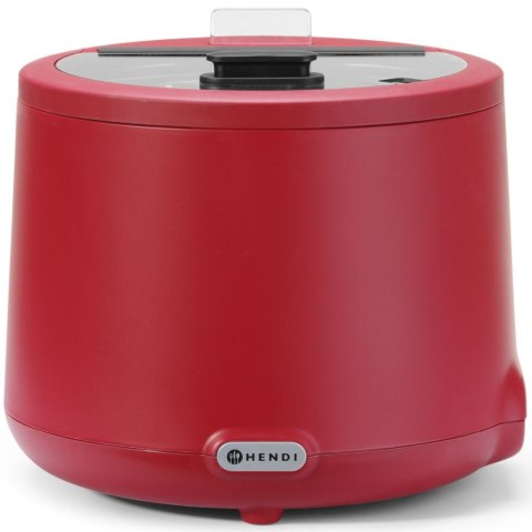 Kociołek termos elektryczny do zupy UNIQ 35-85 C 8 l 500 W - czerwony