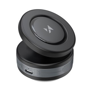 Uchwyt samochodowy z ładowarką Qi kompatybilny z MagSafe 15W - czarny