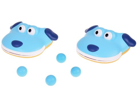 Zestaw sportowy - gra zręcznościowa Wyrzutnia PIES + 4 piłki ZA5604