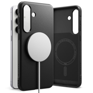 Etui plecki case do Samsung Galaxy S25 FE Onyx Magnetic MagSafe - czarne
