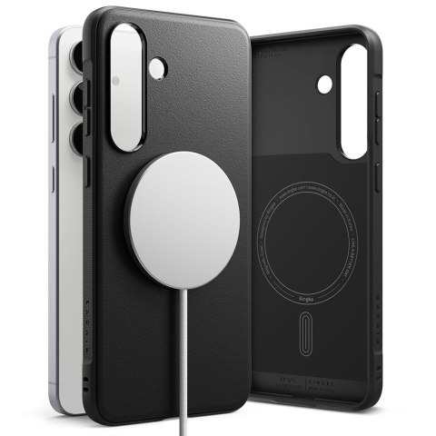 Etui plecki case do Samsung Galaxy S25 FE Onyx Magnetic MagSafe - czarne