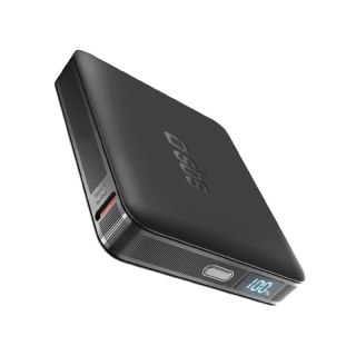 Powerbank z wyświetlaczem LCD 5000mAh USB-C 10W - czarny