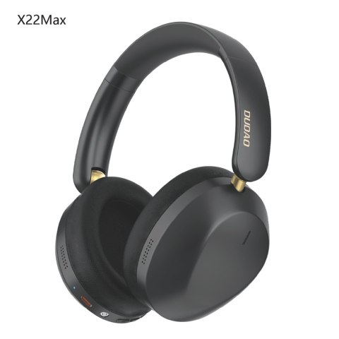 Słuchawki bezprzewodowe nauszne X22 Max Bluetooth ANC - czarne