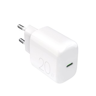 Ładowarka sieciowa USB-C PROLITE 20W - biała
