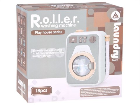 Automatyczna Pralka Suszarka 2w1 dla Dzieci Obrotowy Bęben akcesoria ZA5870