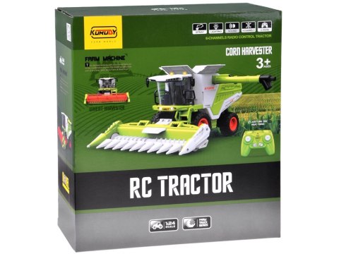 Duży Kombajn sterowany do zboża kukurydzy DYM światło dźwięk pilot RC0716