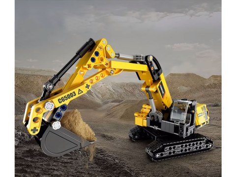 Klocki konstrukcyjne KOPARKA - model techniczny, 467 el. ZA4630