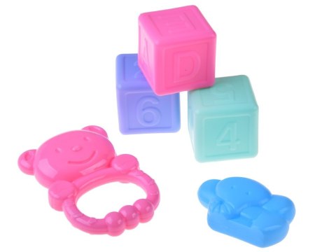 Lalka BOBAS interaktywna 46cm - w liliowej sukience + akcesoria ZA5834