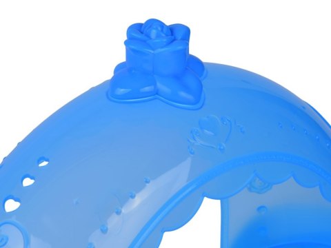 Lalka księżniczka w balowej sukni z białym koniem i karocą kareta ZA5419