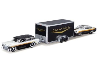 Maisto Licencjonowane auta metalowe Chevrolet Nomad 1955 i Vega 1971 ZA5863